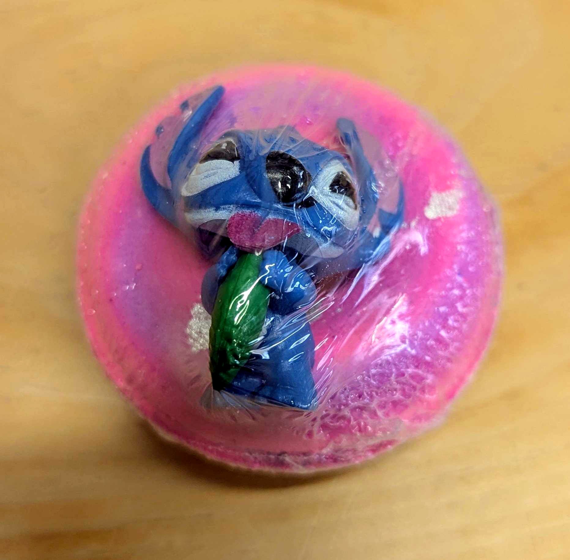 Bombe de bain effervescente - Stitch - Pop aux raisins